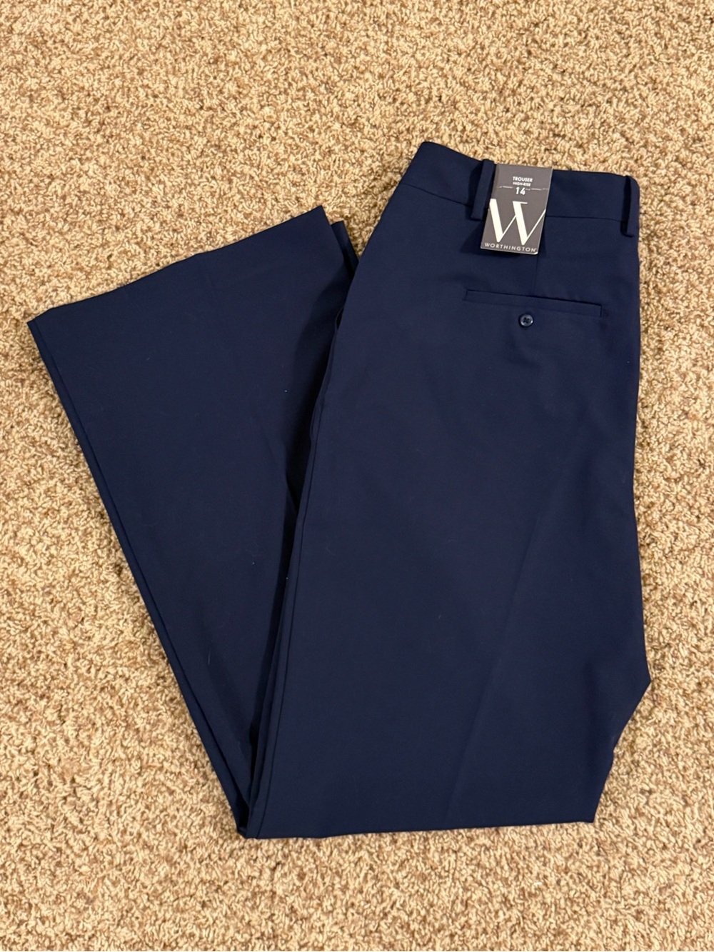 NEW Worthington Navy Dress Pants